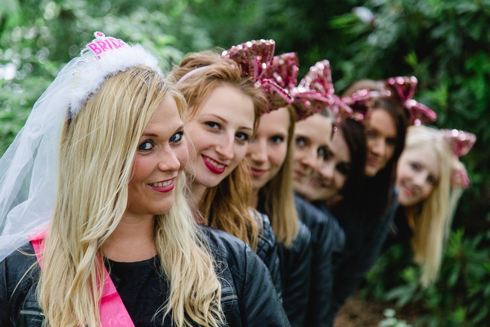 JGA-Fotoshooting an der Alster in Hamburg